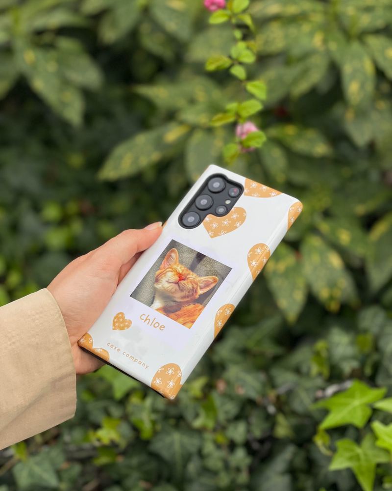 Coque avec la photo d'un chat